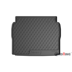 Tapis de coffre en caoutchouc pour Citroen C3 HB (lower floor)