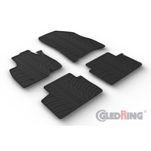 Tapis en caoutchouc pour Dacia Duster