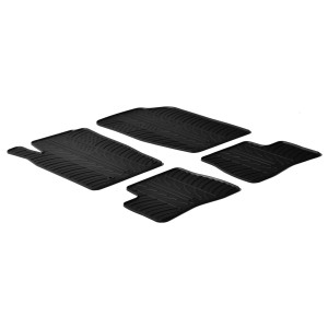 Tapis en caoutchouc pour Peugeot 206+