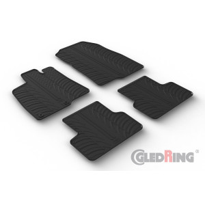 Tapis en caoutchouc pour Peugeot 3008 (automatic/hybrid)