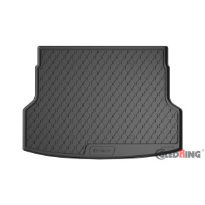 Tapis de coffre en caoutchouc pour VW Tiguan (sol élevé variable/non hybrid)
