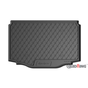 Tapis de coffre en caoutchouc pour Citroen C3 HB (lower floor)