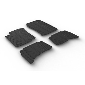 Tapis en caoutchouc pour Toyota Land Cruiser (automatic)
