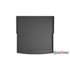 Tapis de coffre en caoutchouc pour VW Tiguan (sol élevé variable/non hybrid)